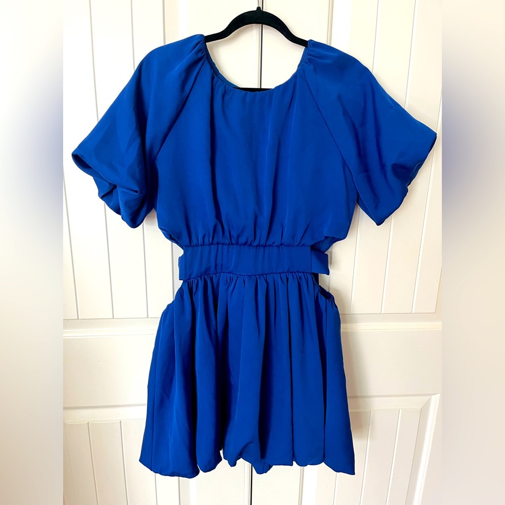 TCEC Royal Blue Bubble Dress